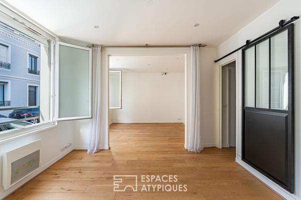Appartement rénové quartier alma avec parking