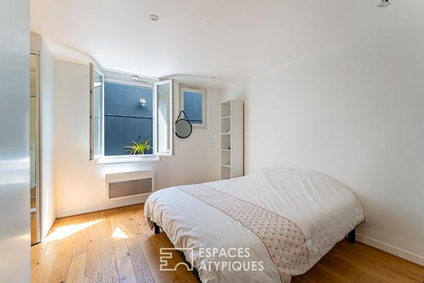 Appartement rénové quartier alma avec parking