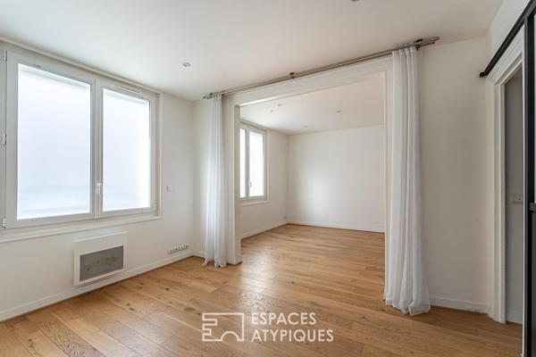 Appartement rénové quartier alma avec parking