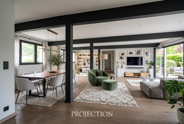 Loft 133m² grande terrasse + parkings