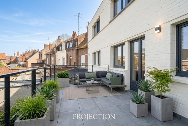 Loft 133m² grande terrasse + parkings