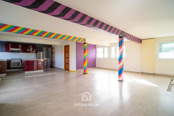 Loft 133m² grande terrasse + parkings