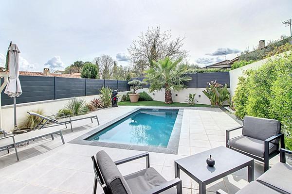 A VENDRE à LORGUES - Villa de PLAIN PIED avec PISCINE à 5mn du VILLAGE