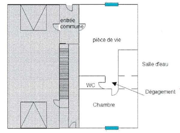 À Louer – Appartement F2 avec Jardin Privatif à Vierzon