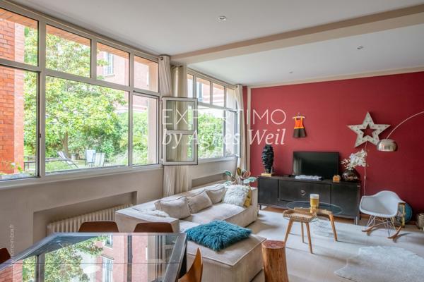 Neuilly-sur-Seine (92200) NEUILLY-SUR-SEINE - PROXIMITÉ ILE DE LA JATTE. MAGNIFIQUE LOFT TRIPLEX 7 PIECES 4 CHAMBRES