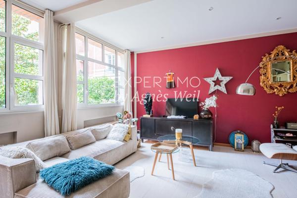 Neuilly-sur-Seine (92200) NEUILLY-SUR-SEINE - PROXIMITÉ ILE DE LA JATTE. MAGNIFIQUE LOFT TRIPLEX 7 PIECES 4 CHAMBRES