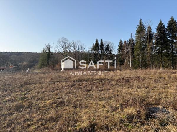 A bâtir,calme, proche Besançon/commodités de Saône