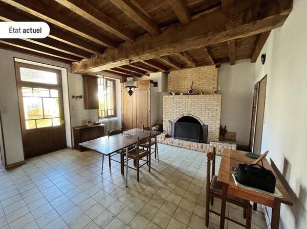 Maison à vendre 65 424 € Vouzan 4 p 145 m² DPE F