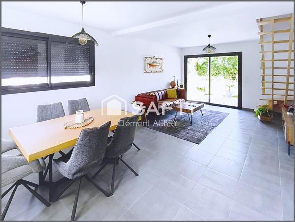 Maison récente avec 4 chambres et terrain !