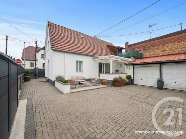 Maison à vendre  6 pièces - 140 m 2   HAGUENAU  - 67