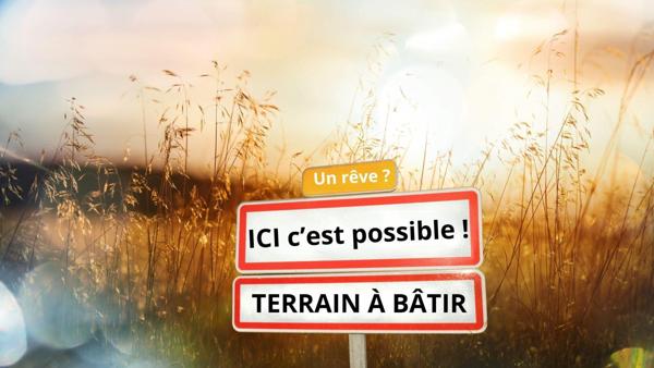 Terrain PLAT constructible de 624 M2