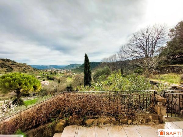 07140 :  Maison pierre avec vue panoramique