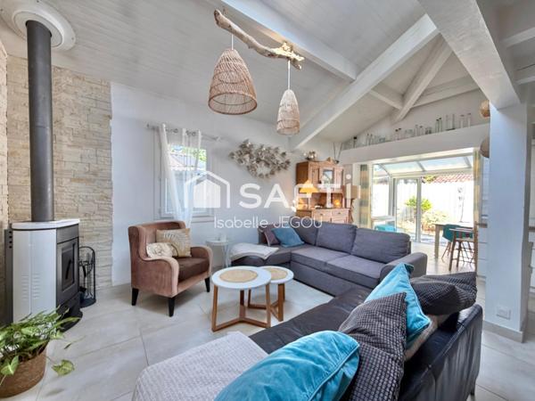 Très beau duplex situé à 300mètres de la plage du Vivier à Biscarrosse Plage