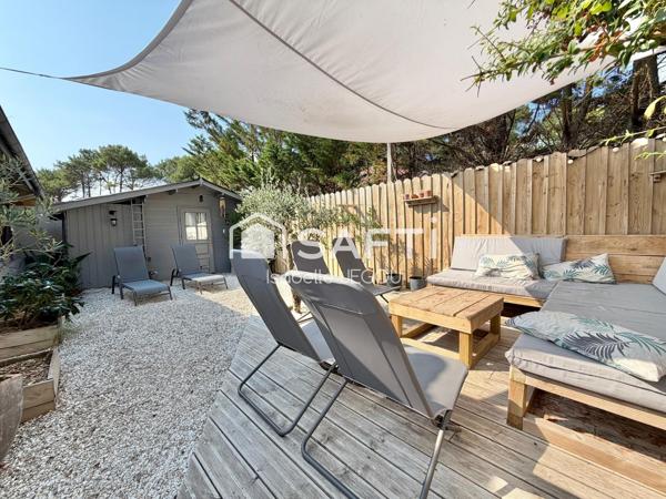 Très beau duplex situé à 300mètres de la plage du Vivier à Biscarrosse Plage