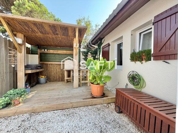 Très beau duplex situé à 300mètres de la plage du Vivier à Biscarrosse Plage