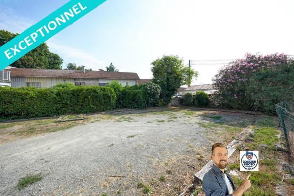 Monopropriété avec au rez de chaussé 54m² et 57m² à l'étage + 360m² de parking