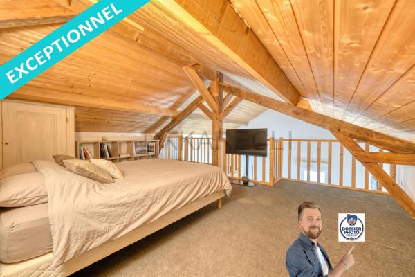 Monopropriété avec au rez de chaussé 54m² et 57m² à l'étage + 360m² de parking