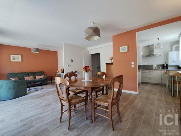 À VENDRE ORVAULT BOURG T4 CONFIGURÉ EN T3 AVEC SUPERBE PIÈCE DE VIE DE 40 m² !
