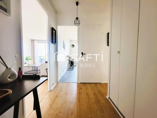Joli appartement T2 avec balcon - refait à neuf - à pieds du centre ville de Caen