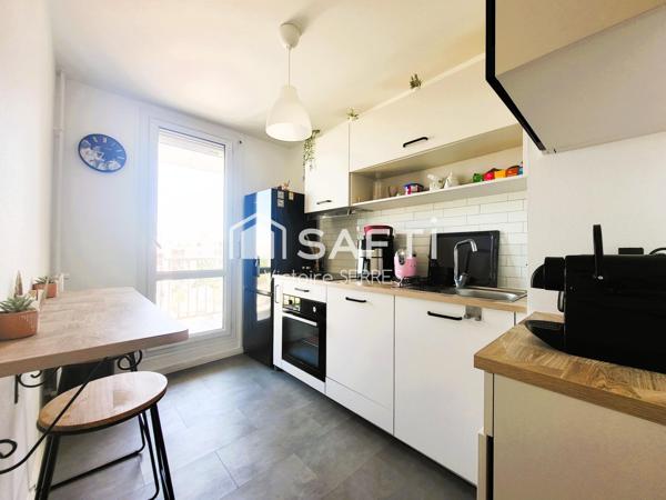 Joli appartement T2 avec balcon - refait à neuf - à pieds du centre ville de Caen