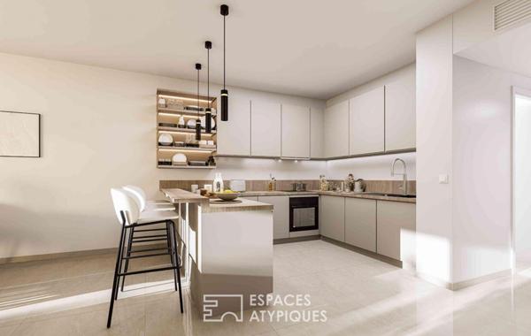 Appartement haut de gamme avec terrasse et ascenseur