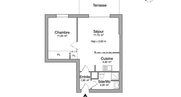 Location Appartement 2 pièces 38.85 m² - Limeil-brévannes 94450