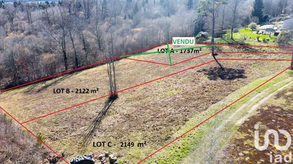 Terrain à vendre 2 122 m² Royères