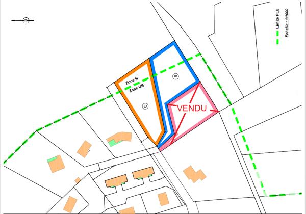 Terrain à vendre 2 122 m² Royères