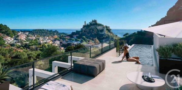 Appartement F2 à vendre  2 pièces - 42,68 m2 EZE - 06