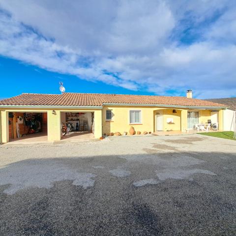 A VENDRE LAVELANET VIAGER OCCUPE / MAISON PLAIN PIED / JARDIN / GARAGE