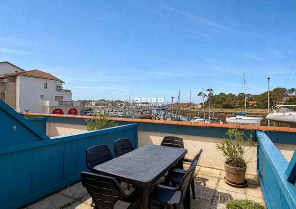 Appartement Capbreton T2 34m² vue port