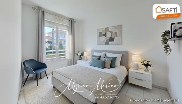 Appartement 5 pièces lumineux d’exception, terrasse, garage, résidence sécurisée - Saint Aygulf 83370