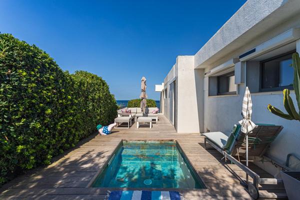 Maison californienne en Bord de mer