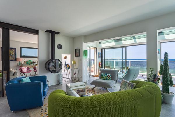 Maison californienne en Bord de mer