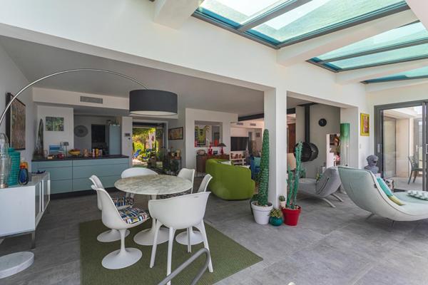 Maison californienne en Bord de mer