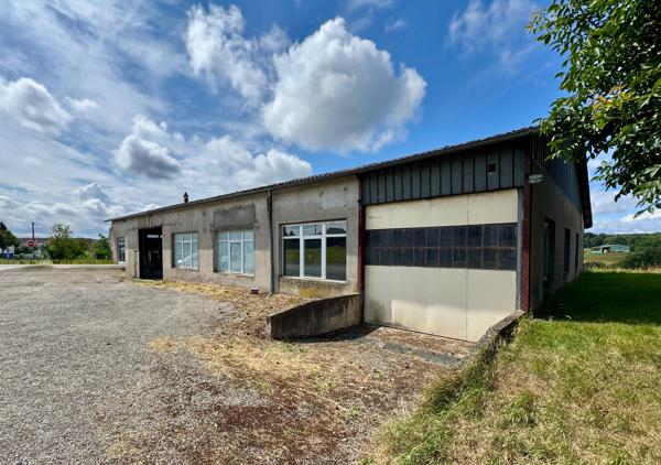 Hangar polyvalent 474 m² – Belle opportunité à Charmois