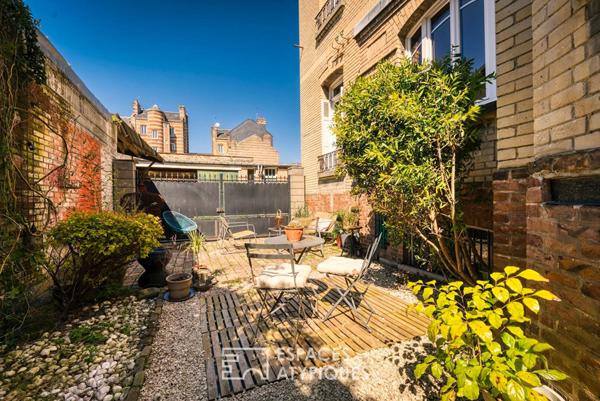 Appartement de charme avec cour privative en centre-ville