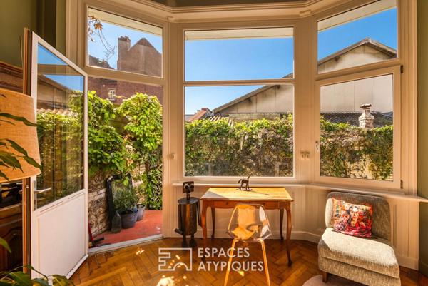 Appartement de charme avec cour privative en centre-ville