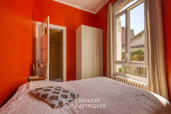 Appartement de charme avec cour privative en centre-ville