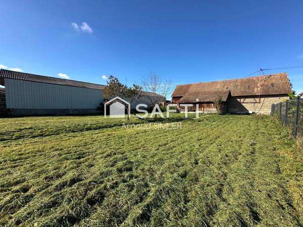 Terrain viabilisé de 10 ares à vendre à Saasenheim !