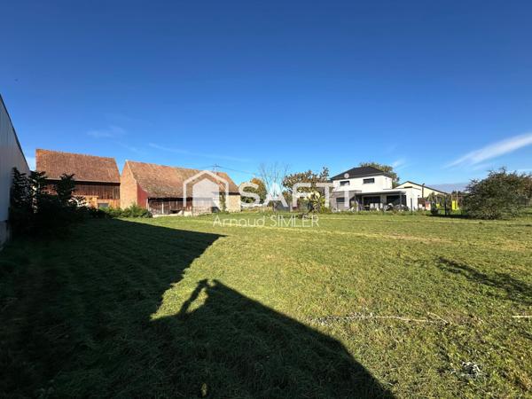 Terrain viabilisé de 10 ares à vendre à Saasenheim !