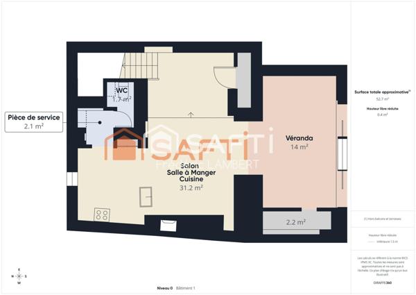 Maison de ville rénovée avec jardin & dépendance