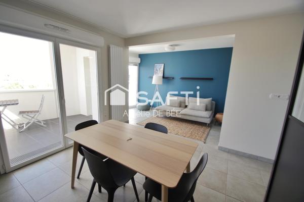 Appartement de type 3 de 65 m2 vue dégagée