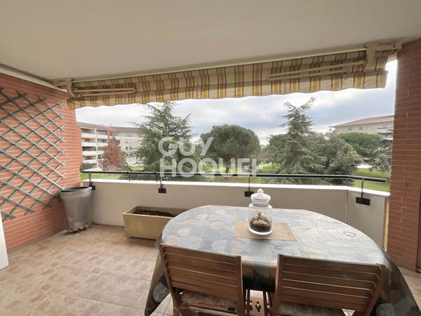 APPARTEMENT CUGNAUX T4 DE 90 M2 avec cellier et grande terrasse, limite TOULOUSE ST SIMON