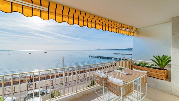 Appartement 3 Pièces en Front de Mer avec Vue Panoramique – Pointe Croisette