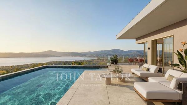 Villa d’Exception avec Vue Mer et Collines des Maures