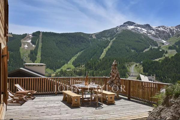 Auron : chalet avec vue panoramique sur le domaine