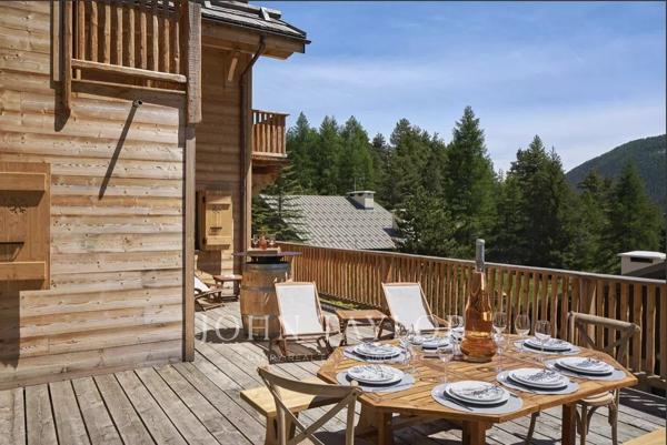 Auron : chalet avec vue panoramique sur le domaine