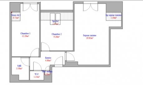 Appartement à vendre 3 pièces 53 m² Noisy-le-Sec