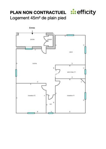 Maison 6 pièces - 90 m²